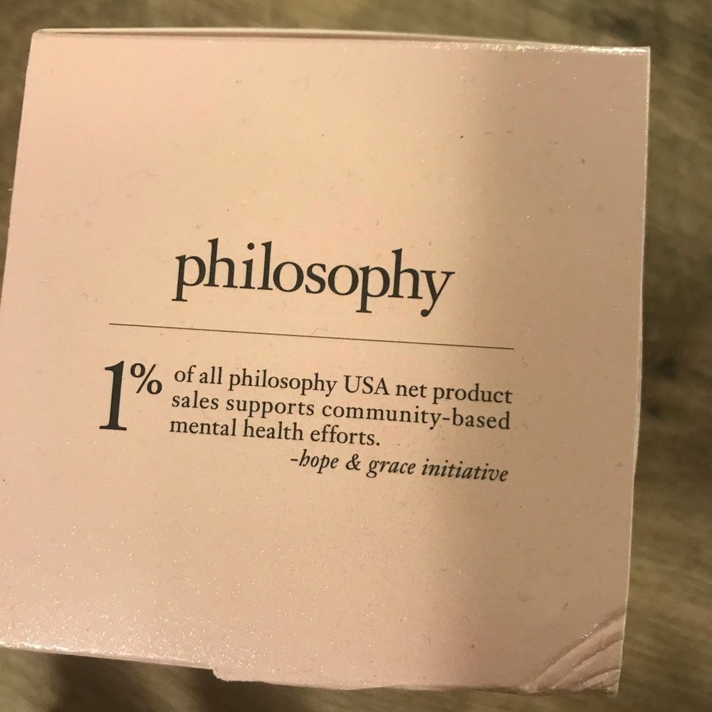 Philosophy body cream